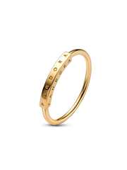 FINAL SALE - Pandora Signature I-D Ring - 14k gold
