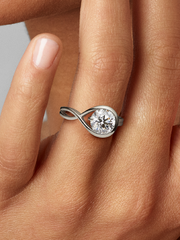 FINAL SALE - Pandora Infinite 14k White Gold Lab-grown Diamond Ring - 2.00 ct TW, 14k white gold