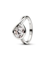 FINAL SALE - Pandora Infinite 14k White Gold Lab-grown Diamond Ring - 2.00 ct TW, 14k white gold