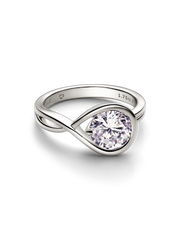 FINAL SALE - Pandora Infinite 14k White Gold Lab-grown Diamond Ring - 1.75 ct TW, 14k white gold
