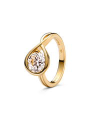 FINAL SALE - Pandora Infinite 14k Gold Lab-grown Diamond Ring - 1.75 ct TW, 14k gold