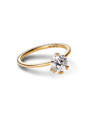 FINAL SALE - Pandora Nova 14k Gold Lab-grown Diamond Ring - 1.00 ct TW, 14k gold