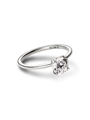 Pandora Era 14k White Gold Lab-grown Diamond Ring - 1.00 ct TW, 14k white gold