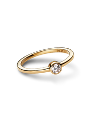 Pandora Era Bezel 14k Gold Lab-grown Diamond Ring - 0.15 ct TW, 14k gold