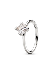 FINAL SALE - Pandora Nova 14k White Gold Lab-grown Diamond Ring - 1.00 ct TW, 14k white gold