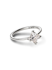 FINAL SALE - Pandora Nova 14k White Gold Lab-grown Diamond Ring - 1.00 ct TW, 14k white gold