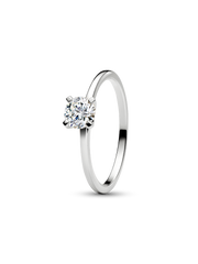 Pandora Era Lab-Grown Diamond Ring - 0.50 ct TW, 14k white gold