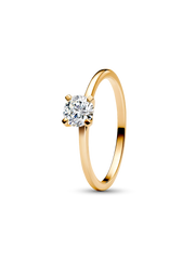 Pandora Era Lab-Grown Diamond Ring - 0.50 ct TW, 14k gold