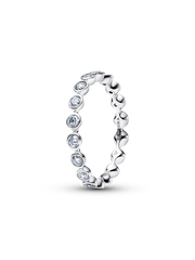 Pandora Era Lab-Grown Diamonds 14k White Gold Eternity Ring - 0.70 ct TW, 14k white gold