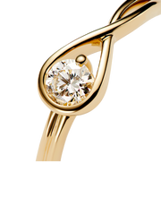 Pandora Infinite 14k Gold Lab-grown Diamond Ring - 0.25 ct TW, 14k gold