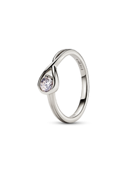 FINAL SALE - Pandora Infinite 14k White Gold Lab-grown Diamond Ring - 0.25 ct TW, 14k white gold