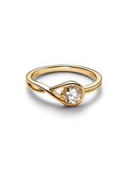 Pandora Infinite 14k Gold Lab-grown Diamond Ring - 0.50 ct TW, 14k gold