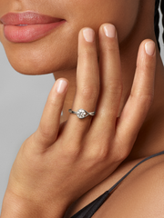 FINAL SALE - Pandora Infinite 14k White Gold Lab-grown Diamond Ring - 0.75 ct TW, 14k white gold