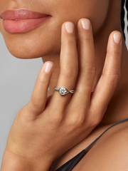 Pandora Infinite 14k White Gold Lab-grown Diamond Ring - 1.00 ct TW, 14k white gold