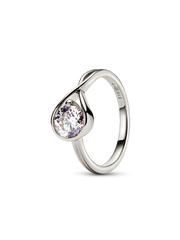 Pandora Infinite 14k White Gold Lab-grown Diamond Ring - 1.00 ct TW, 14k white gold