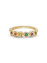 Marvel The Avengers Infinity Stones Ring - 14k gold plating