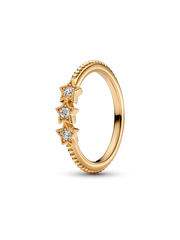 FINAL SALE - Celestial Stars Ring - 14k gold plating
