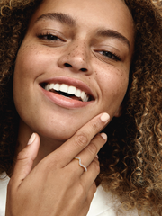 Sparkling Wave Ring - 14k gold plating