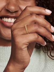 Pandora ME Pyramids Ring - 14k gold plating