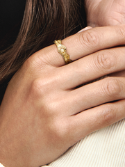 FINAL SALE - Game of Thrones House of the Dragon Crown Ring - 14k gold plating