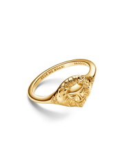 FINAL SALE - Game of Thrones Lannister Lion Ring - 14k gold plating