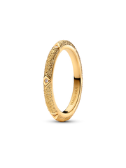 Pandora ME Texture & Stones Ring - 14k gold plating