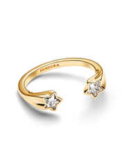 Shooting Stars Open Ring - 14k gold plating