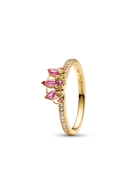 Disney Princess Rapunzel Tiara Ring - 14k gold plating