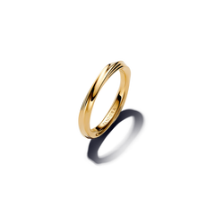 Twisted Ring - 14k gold plating