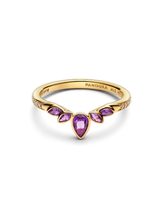 Disney Frozen Queen Anna Tiara Ring - 14k gold plating