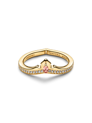 Disney Princess Aurora Tiara Ring - 14k gold plating