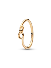 Infinity Knot Ring - 14k gold plating