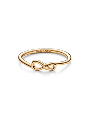 Infinity Knot Ring - 14k gold plating