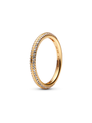 Pandora ME Pavé Ring - 14k gold plating