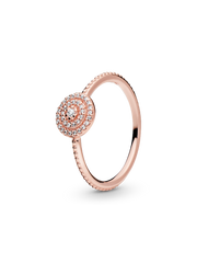 FINAL SALE - Elegant Sparkle Ring - 14k rose gold plating