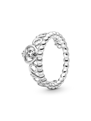 Princess Tiara Crown Ring - Sterling silver