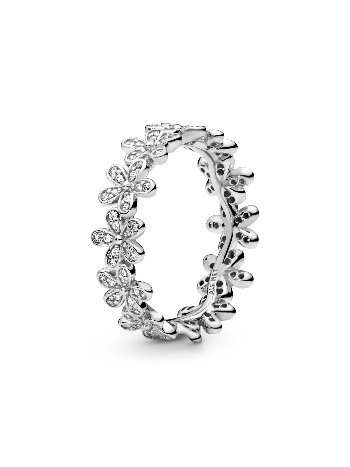 Daisy Flower Ring - Sterling silver