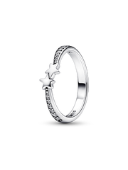 Shooting Stars Sparkling Ring - Sterling silver
