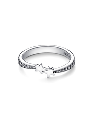 Shooting Stars Sparkling Ring - Sterling silver