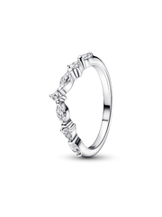 FINAL SALE - Pandora Timeless Wish Sparkling Alternating Ring - Sterling silver