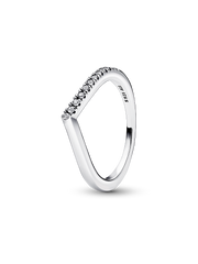 FINAL SALE - Pandora Timeless Wish Half Sparkling Ring - Sterling silver