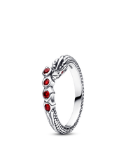 FINAL SALE - Game of Thrones Dragon Sparkling Ring - Sterling silver