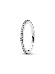 Sparkling Band Ring - Sterling silver