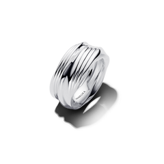 Twisted Double Ring - Sterling silver