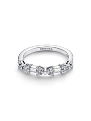 Bow Station Ring - Sterling silver