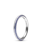 FINAL SALE - Pandora ME Blue Pavé Ring - Sterling silver