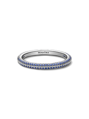 FINAL SALE - Pandora ME Blue Pavé Ring - Sterling silver