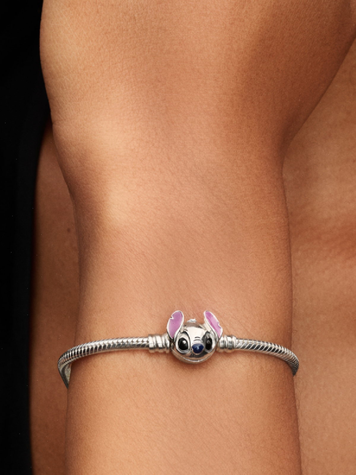 Disney Stitch Snake Chain Bracelet - Sterling silver