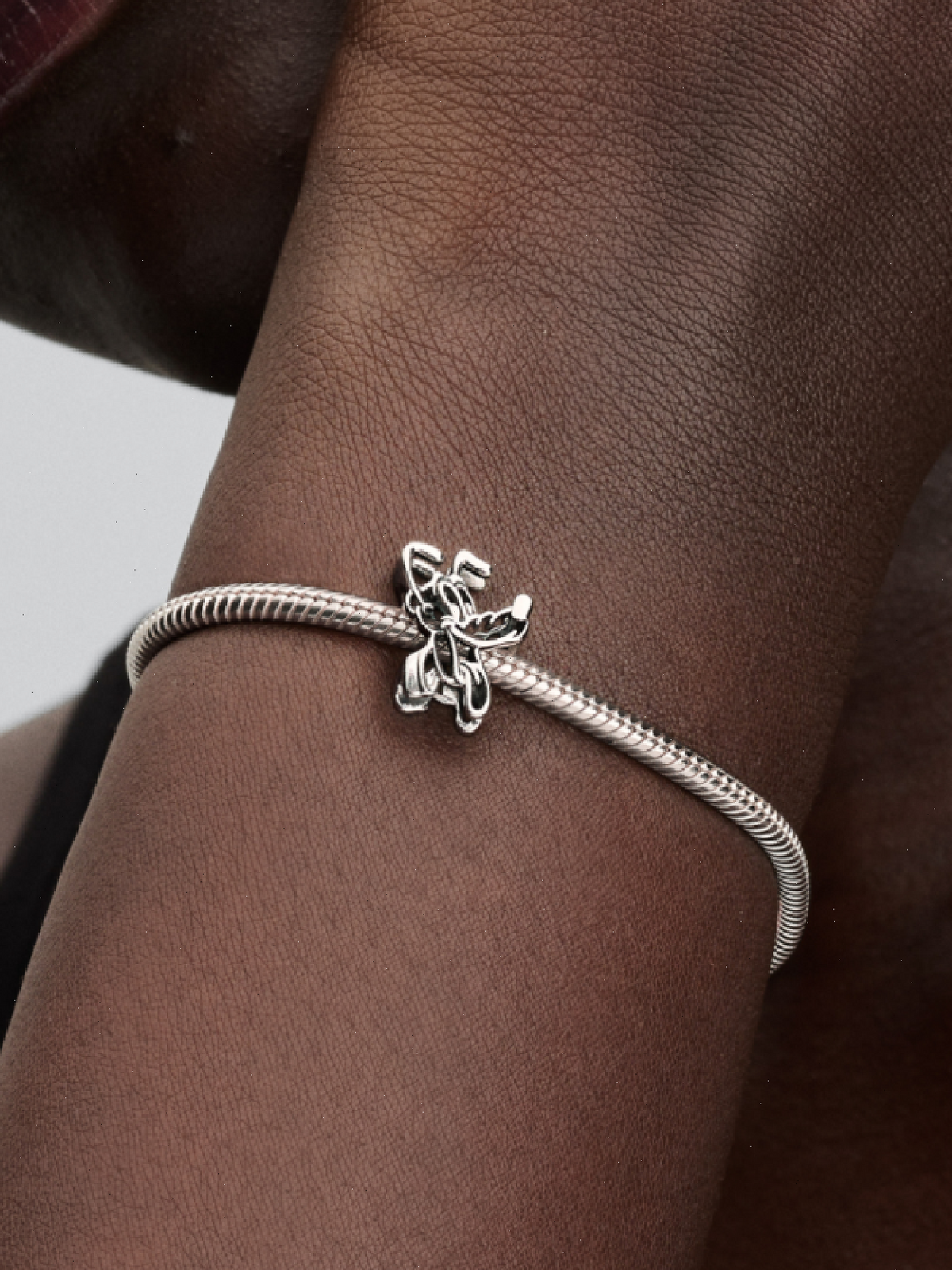 Disney Pluto Openwork Charm - Sterling silver