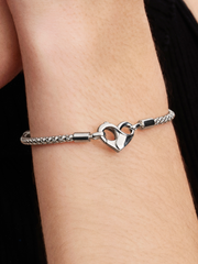 Pandora Moments Studded Chain Bracelet - Sterling silver